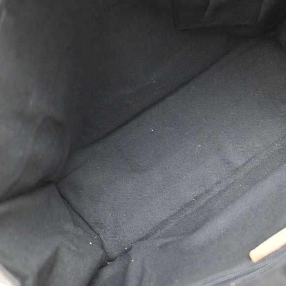 BURBERRY Logo Nova Check Hand Tote Bag Canvas Leather Beige Black 05KA814 - Picture 9 of 16